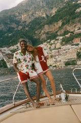 'Le Sirenuse' Late Checkout Cabana (Red)
