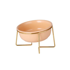 Ceramic tableware with gold frame
