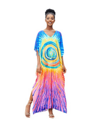 Women's Stylish Beach Wear Rayon Kaftan Dress