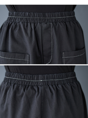 Women's Spring and Autumn Wide Leg Loose Bottom