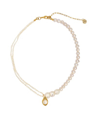 Petite Mix Pearl Collar