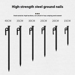 Heavy-Duty Steel Tent Stake – 30cm Camping Nail