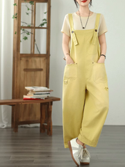 Light & Versatile Women's Summer Loose Fit Dungarees | Eva Trends