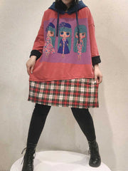 Chic & Cozy Women's Midi Sweatshirt Dress | Eva Dress