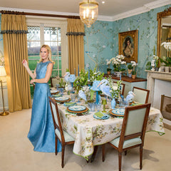 Green & Blue Bettina Napkins (Set of 4)
