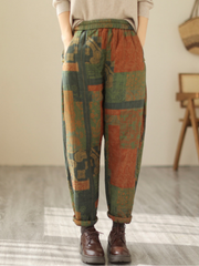 Women's Casual Stylish Harem Printed Pants Bottom