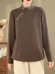 Women’s Essential Look with Cozy Winter Stand Collar Sweater