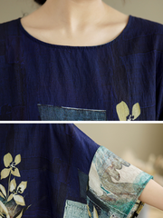 Women's Summer All Body Ethnic Stylish Printed Tops