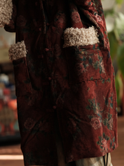 Endless Charm Women’s Relaxed Printed A-Line Coat