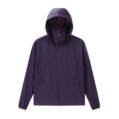 Unisex UV Protection Hooded Nylon Jacket – 10 Colors