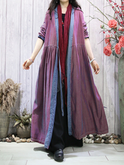 Elegant Winter Loose Long Cardigan | Eva Trends