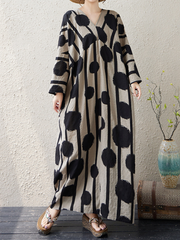 Women's Summer Trendy Party Wear Loose Kaftan Dress