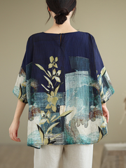 Women's Summer All Body Ethnic Stylish Printed Tops