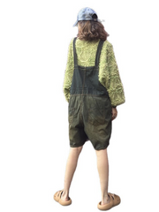 Comfy Summer Loose Fit Denim Overalls for Women | Eva Trends
