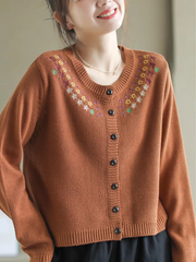 Classic Women's Soft Crew Neck Sweater | Eva Trends