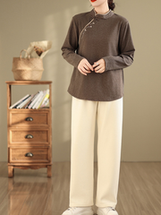 Women’s Essential Look with Cozy Winter Stand Collar Sweater