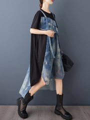 Women's Breezy & Stylish Summer Loose Printed Dress
