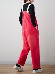 Chic & Trendy Women's Cartoon Denim Overalls | Eva Trends