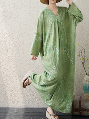 Women's Summer Spirit and Bold Style Kaftan Dress