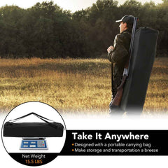 360 Degrees One Way See Through Ground Hunting Blind For Deer And Turkey Hunting