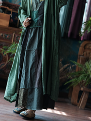 Women's Summer Beautiful & Comfy Printed Loose Cardigan Dress