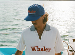 'Boston Whaler: Unsinkable Legend' 5-Panel Souvenir Cap (Blue)