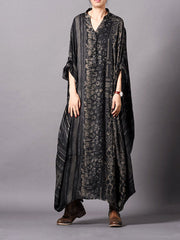 Elegant Women's Print Maxi Dress | Eva Trends