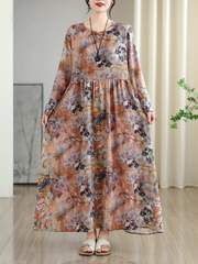 Trendy Women's Summer Printed Smock Dress | Eva Trends