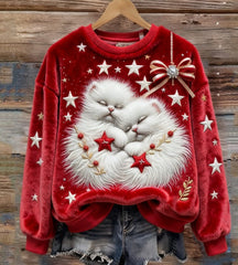 Christmas Retro Green Unisex Sweater