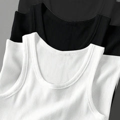 Men's Slim Fit Cotton Tank Top 3-Pack