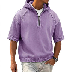 Men's Half-Zip Sports Hoodie