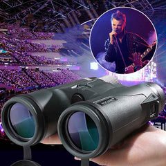 8x/10x HD Birdwatching Binoculars – Civilian Telescope in Black & Army Green