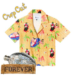 Ana Leovy x Tombolo ~ Crop Cut (Yellow)