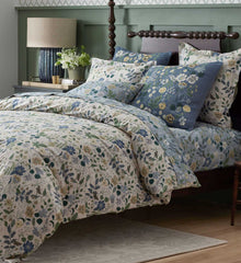 Percale Sheet Set - Strawberry Fields Slate