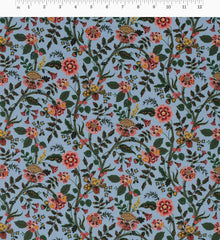 Gracie Cotton Fabric - Slate