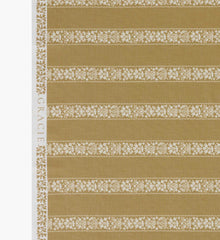 Estee Stripe Cotton Fabric - Orche