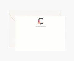 Monogram Personalized Stationery - C