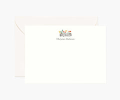 Arts Personalized Stationery - Music Notes