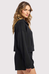 Soft Motion Quarter-Zip | Black