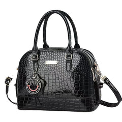 2025 New Style Customised PU Leather Women's Handbag Zipper Closure Casual Tote with Logo Ladies Hand Bags
