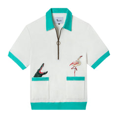 'Flamingo Tartare' Cabana (White)