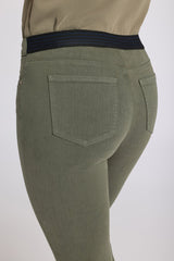 No Gapper™ Marilyn Straight Jeans - Desert Green
