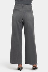 Mona Wide Leg Trouser Jeans - Chateau Shadow
