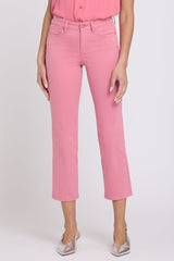 Marilyn Straight Ankle Jeans - Desert Rose