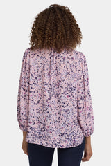 Puff Sleeved Popover Top - Parc Monceau