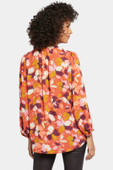 Puff Sleeve Popover Top - Gingervale