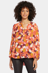 Puff Sleeve Popover Top - Gingervale