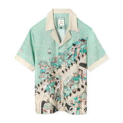 ‘Le Sirenuse’ by Lucio Liguori (Silk & Cotton Twill)