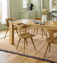 Costa Wildwood Jute Rug - Natural & Black
