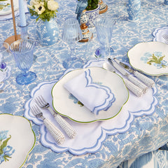 Azure Pheasant Tablecloth